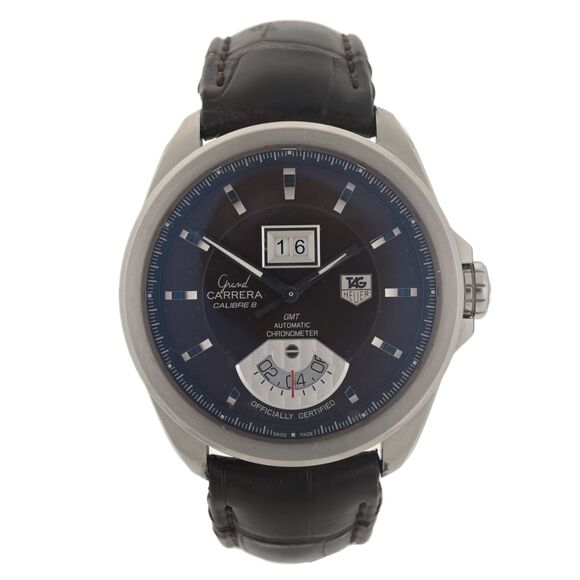 TAG Heuer Grand Carrera GMT Calibre 8 WAV5113 Brown 43mm Men's Watch